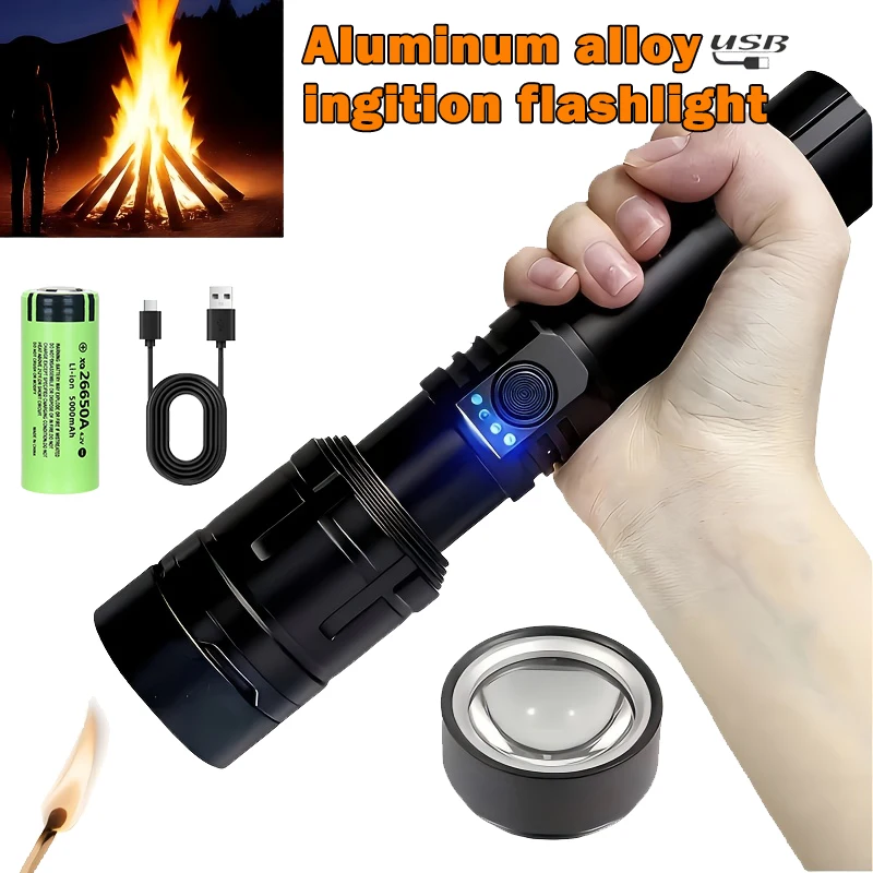 Spark Plug - Ultra Powerful Flashlight Concentrating Ignition Flashlight