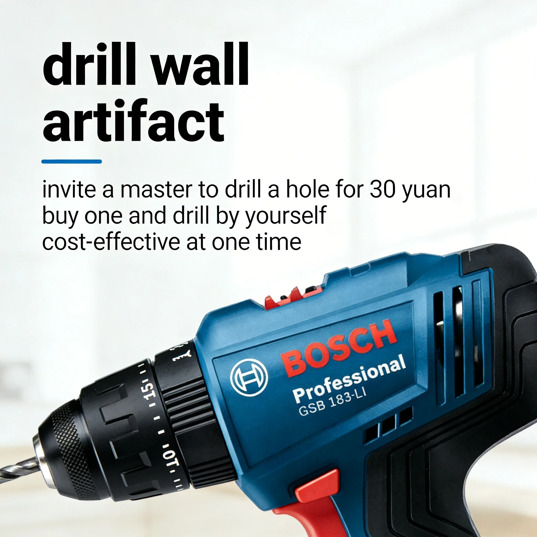 Torque Wrench - Bosch GSB183-LI 18V Cordless Impact Drill