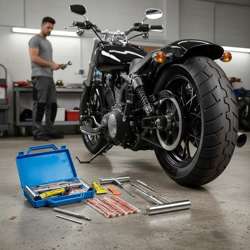Car Repair Tools - Car Tire Repair Kit Heavy Duty