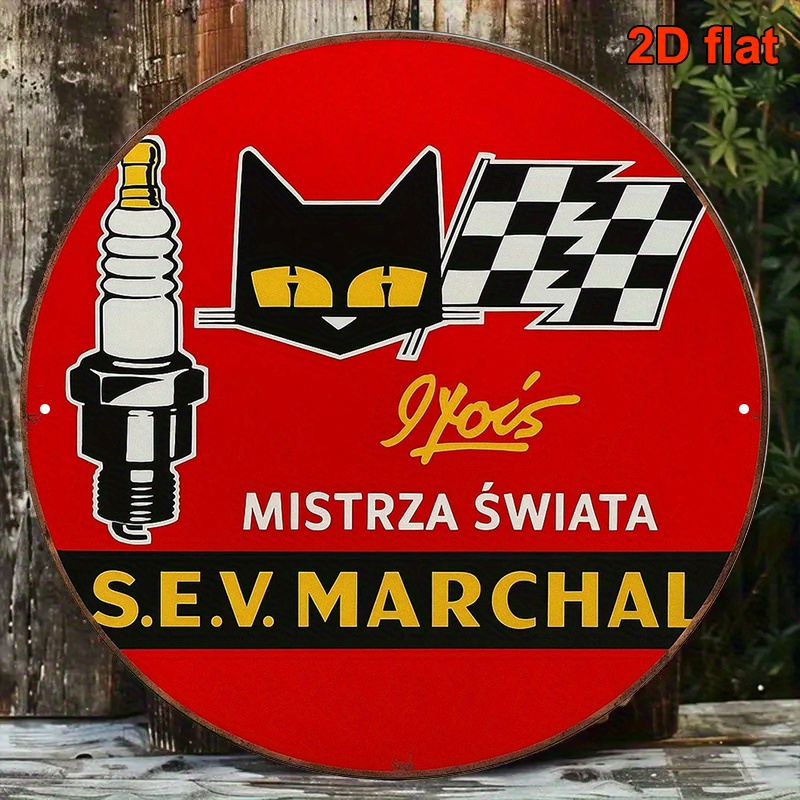 Spark Plug - 2D Flat, 1pc S.E.V. Marchal Vintage