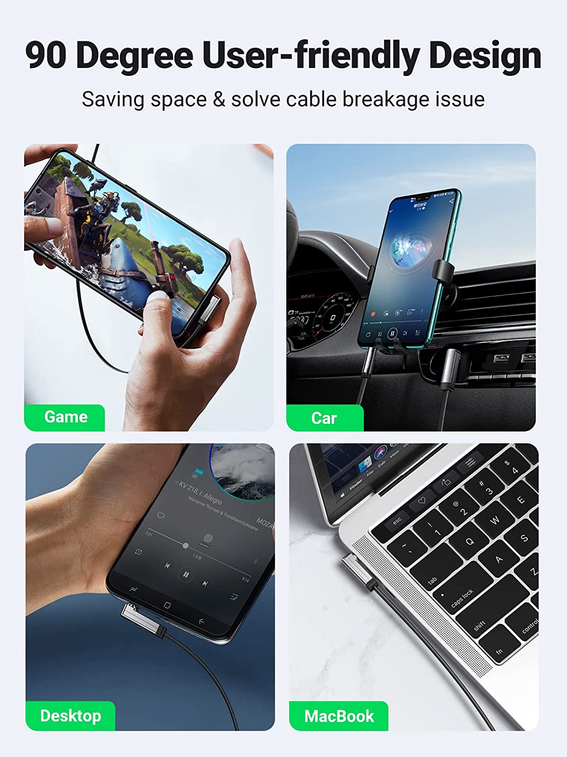 UGREEN Aux Cable Car 3.5 mm Ja - Car Jack review and price