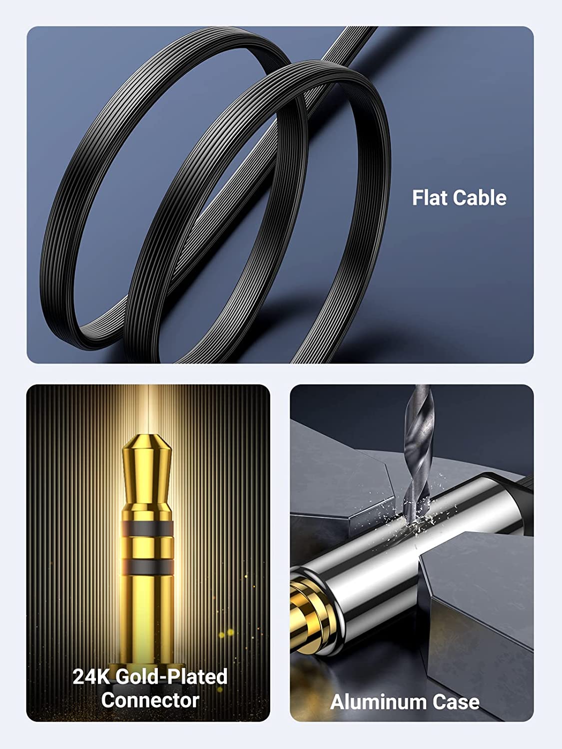 UGREEN Aux Cable Car 3.5 mm Ja - Car Jack review and price
