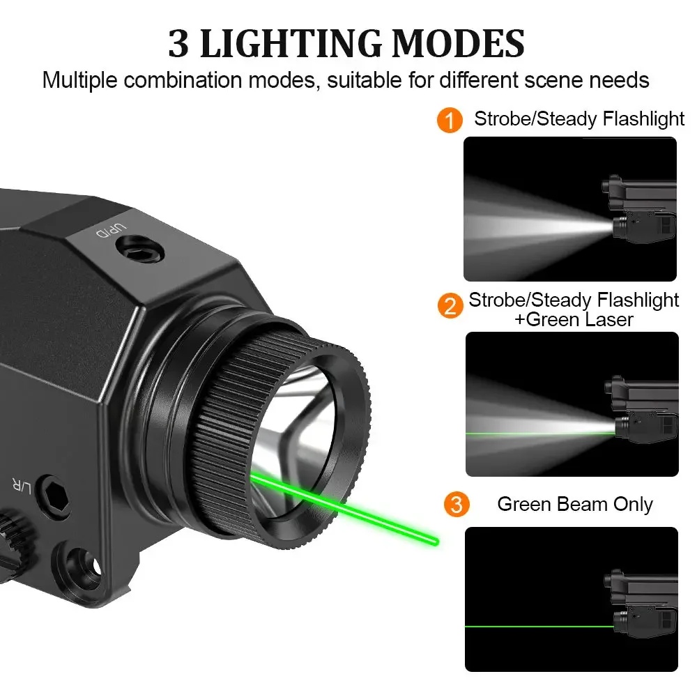 1000LM Tactical LED Flashlight - Timing Light Gun review and price