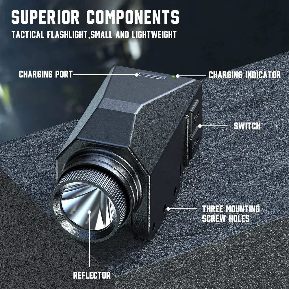 1000LM Tactical LED Flashlight - Timing Light Gun review and price