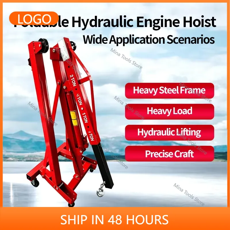 2 Ton Folding Hydraulic Engine - Car Lift review and price