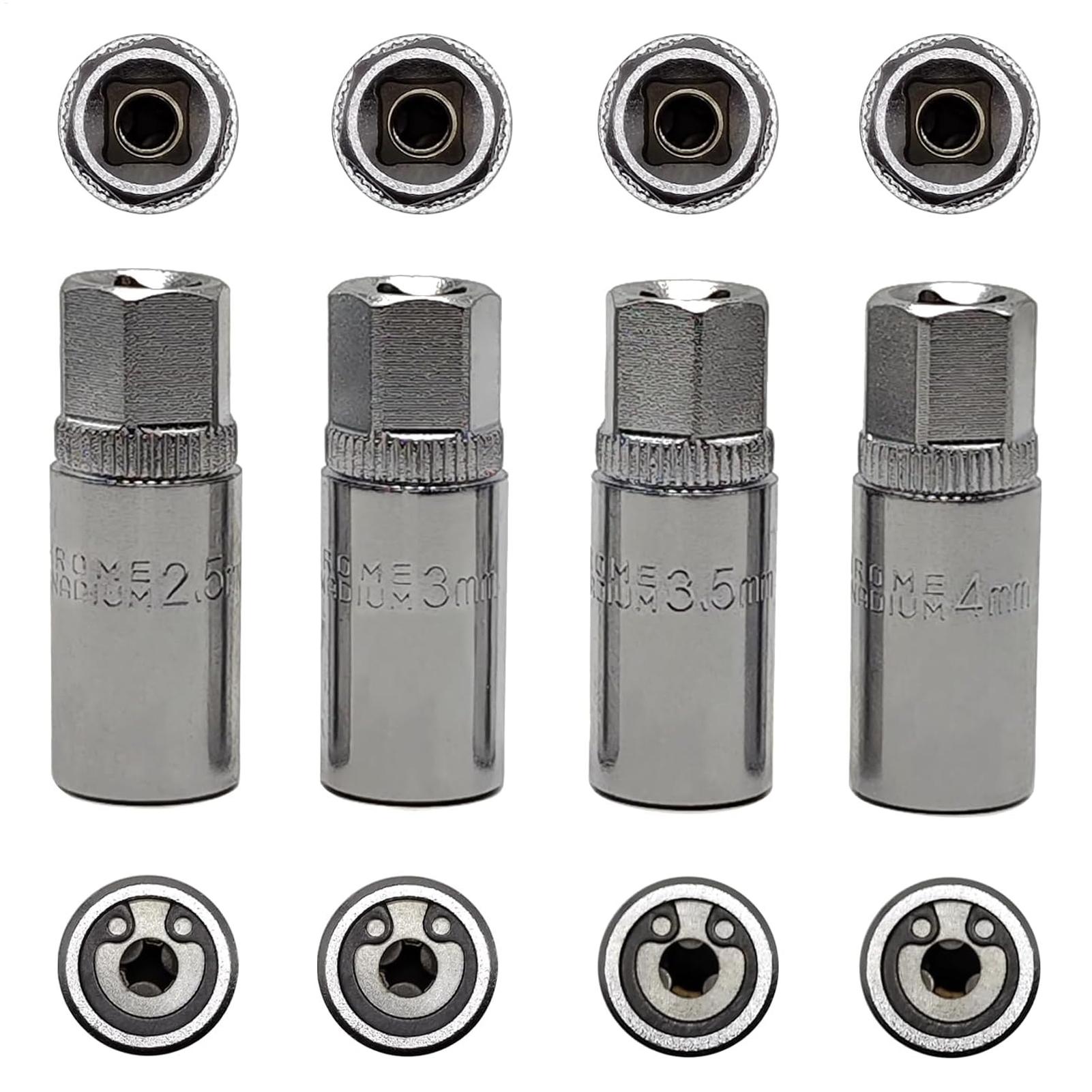Extractor Set 4 Pieces 1/4Inch - Socket Set review and price