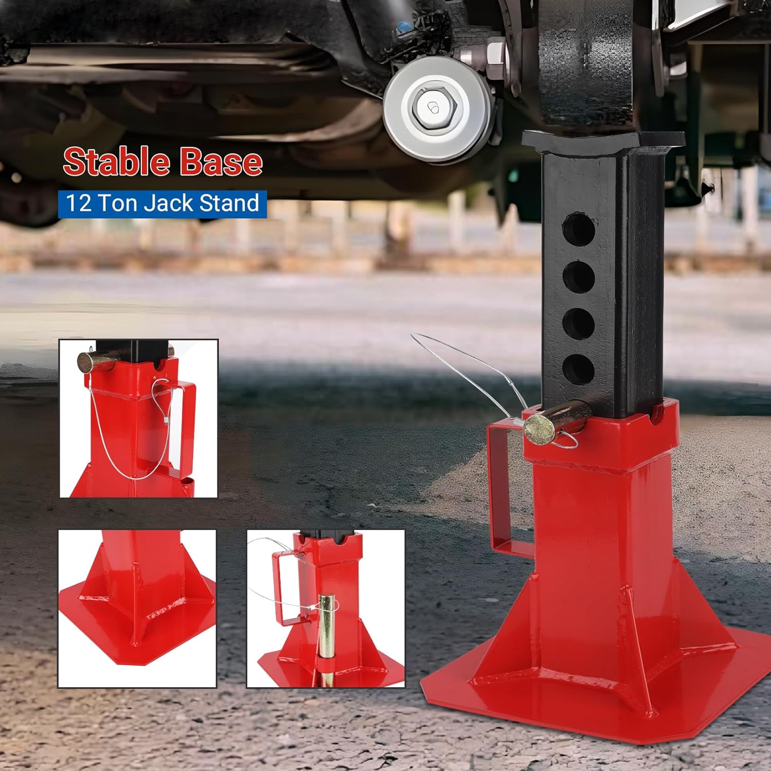 Car Jack Stands Steel 12 Ton C - Car Jack review and price