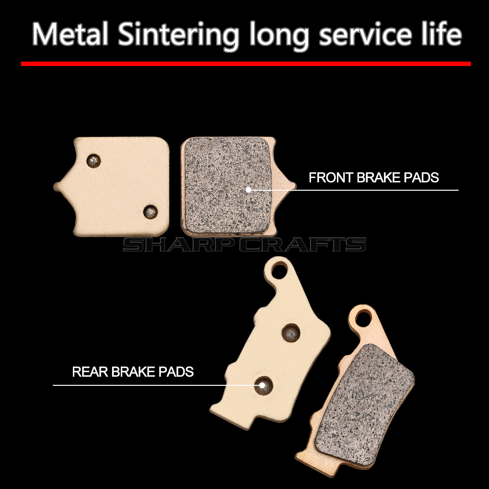 Motorcycle Front Rear Brake Pa - Brake Pad Set review and price