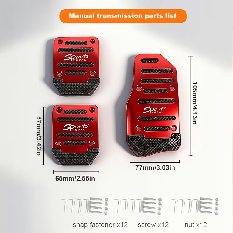 2/3PCS Car Pedal Cover Set Man - Brake Pad Set review and price