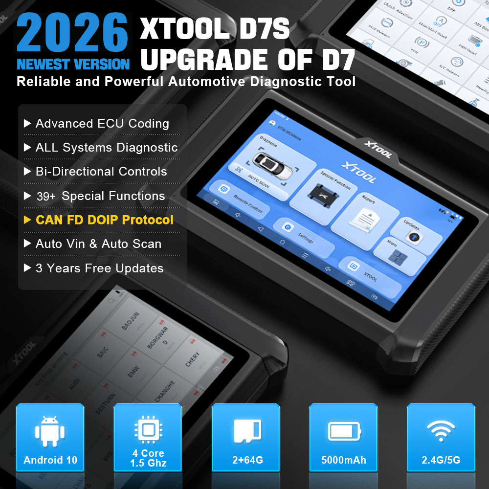 USA Warehouse XTOOL D7S Car EC - Car Diagnostic Tool review and price