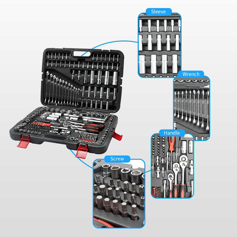 215 PCS Mechanic Tool Set Sock - Socket Set review and price