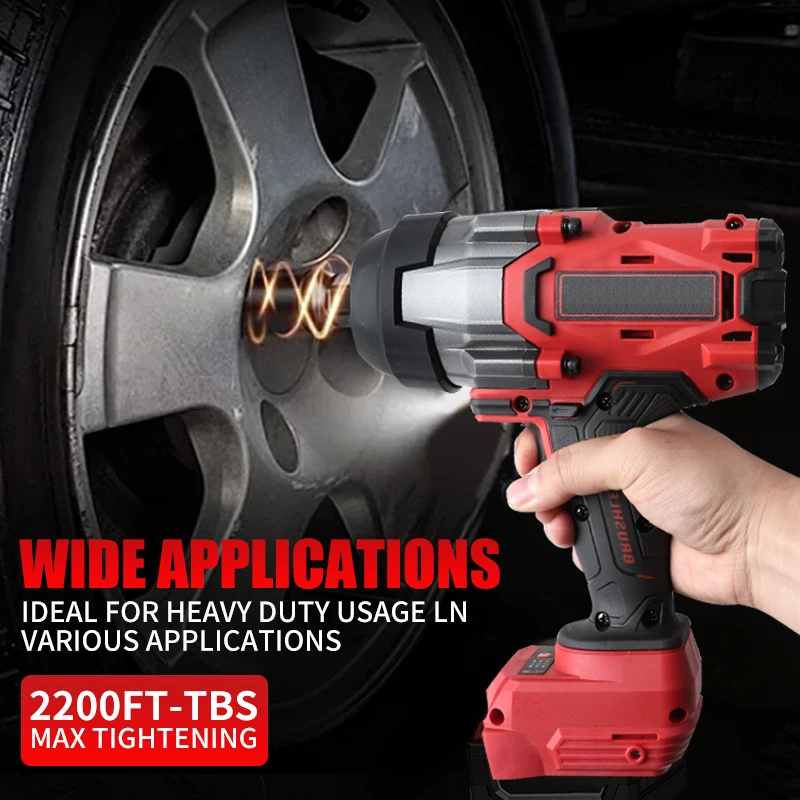 Cordless Impact Wrench 1/2 inc - Torque Wrench review and price