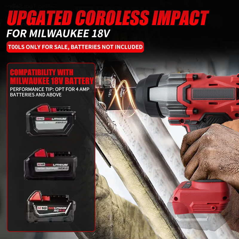 Cordless Impact Wrench 1/2 inc - Torque Wrench review and price