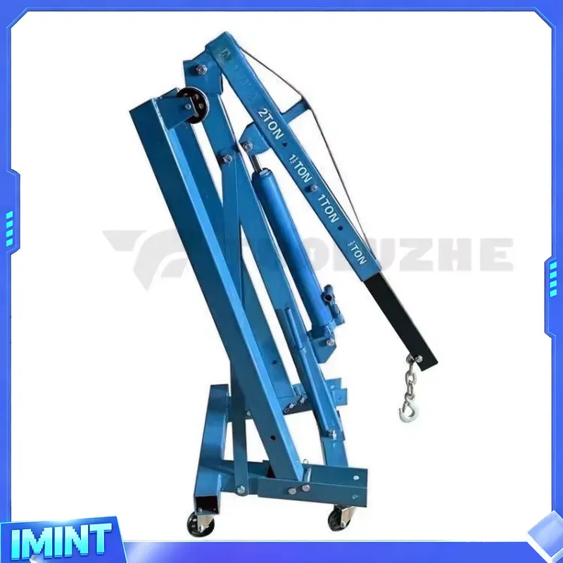 2-ton Foldable Blue Car Engine - Car Lift review and price