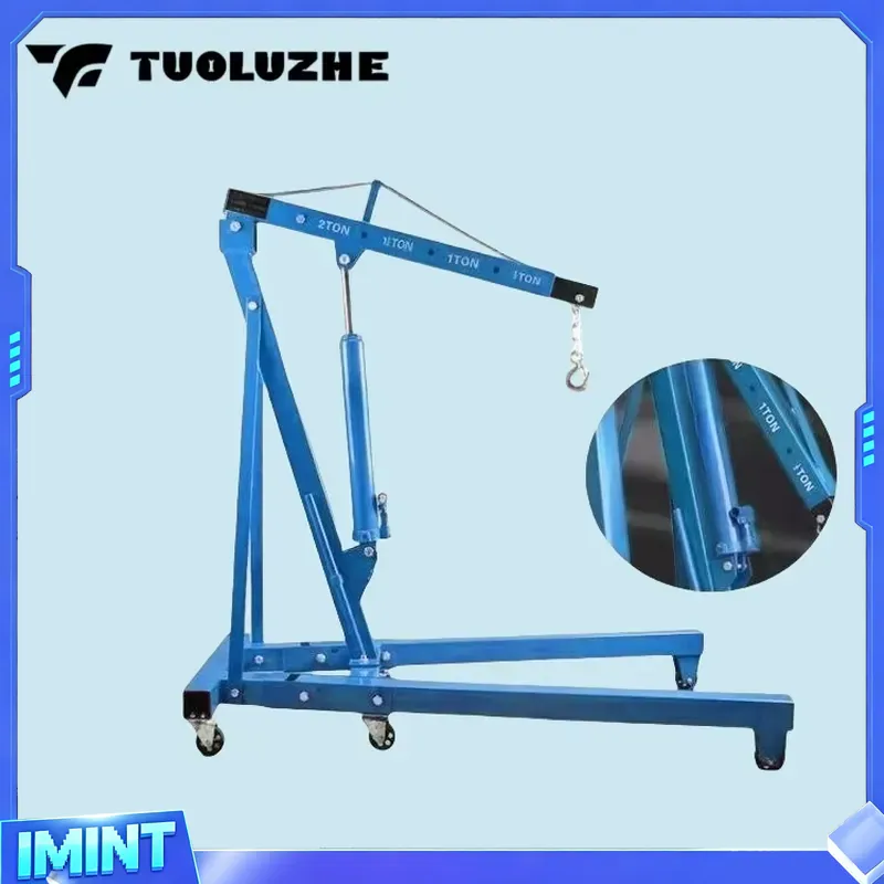 2-ton Foldable Blue Car Engine - Car Lift review and price